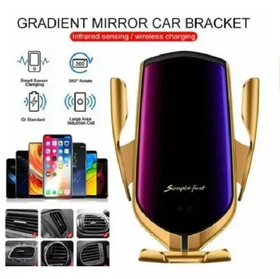 Soporte Con Cargador Inalámbrico Para Auto