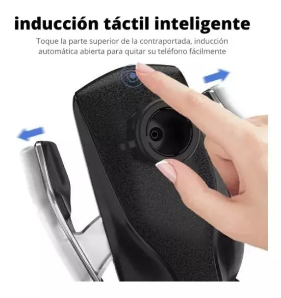 Soporte Con Cargador Inalámbrico Para Auto