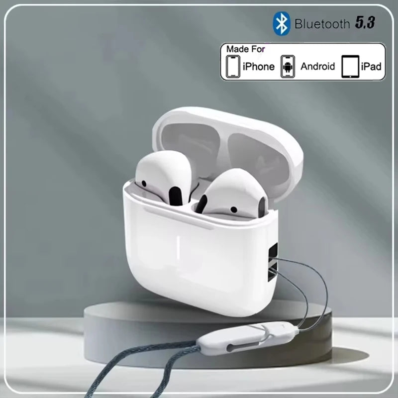 Auriculares Inalámbricos Bluetooth 5.3 True Buds5 — Sonido HIFI, Micrófono, Sport