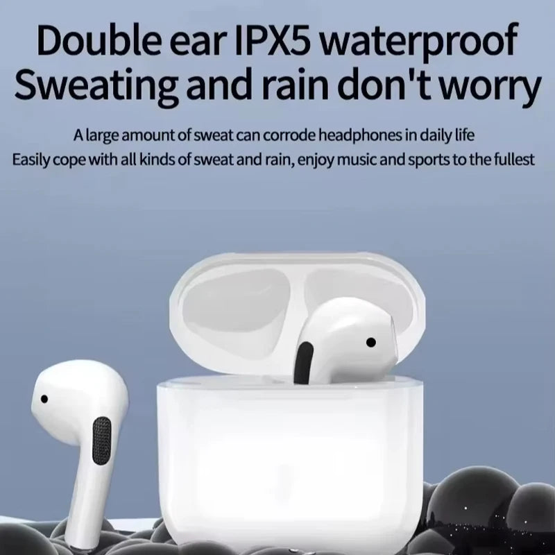 Auriculares Inalámbricos Bluetooth 5.3 True Buds5 — Sonido HIFI, Micrófono, Sport